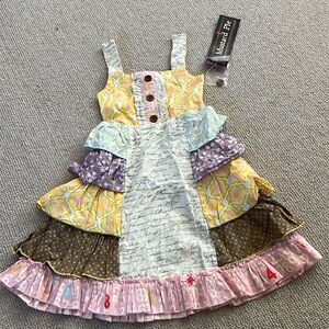 Mustard Pie Juliet dress 4T